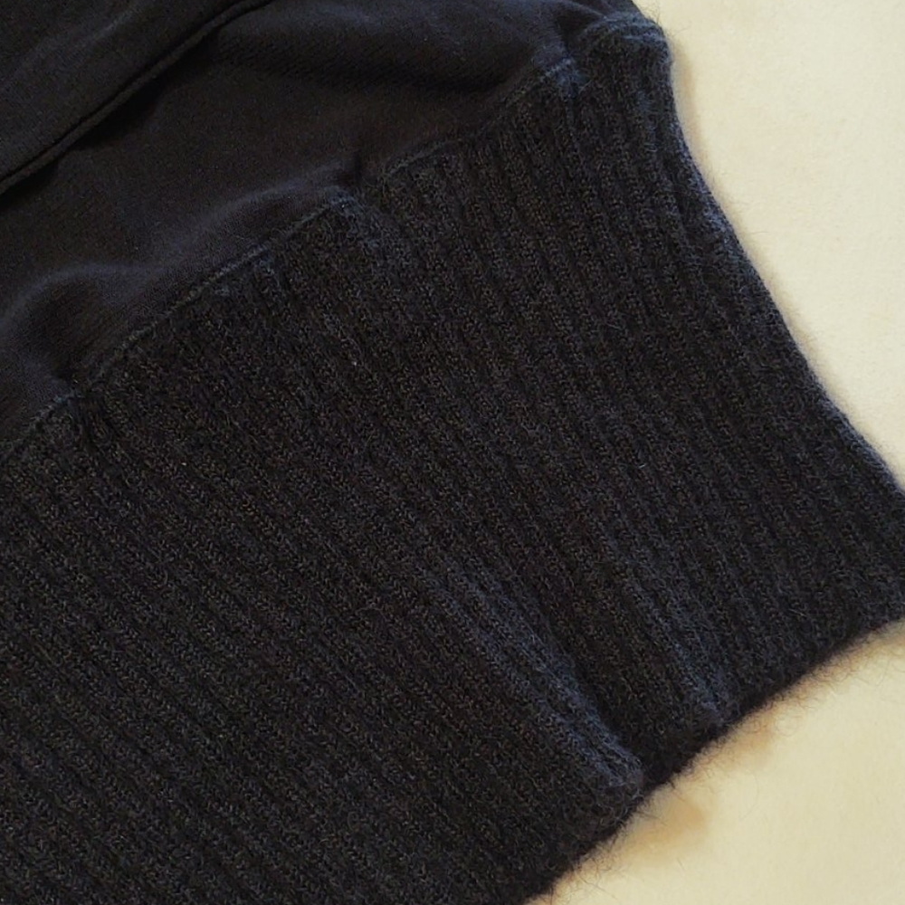 Fuzzi Sheer Long Sleeve Wool Top - Picture 7 of 7